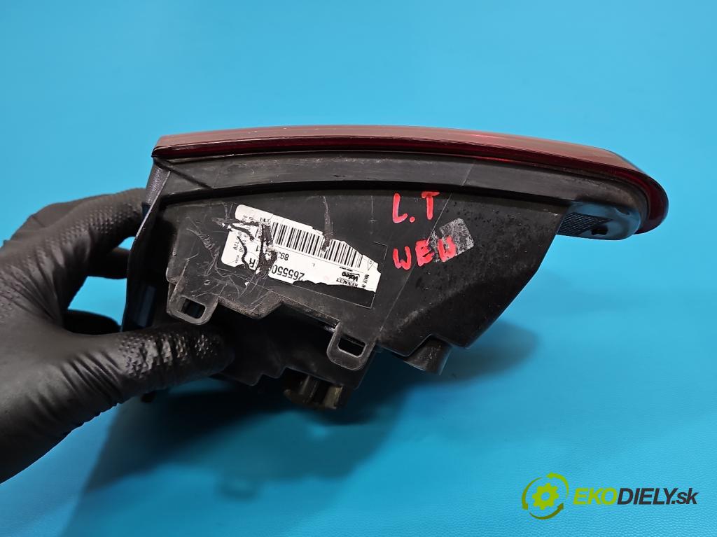 Renault Megane III 2008-2016 2.0 Tce 179KM manual 132 kW 1998 cm3 5- svetlo / reflektor zadné ľavé 265550028R (Kľučka dverí ostatné)