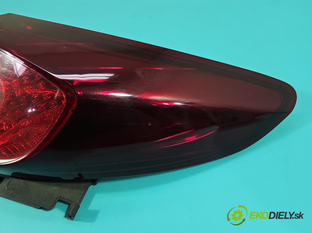 Renault Megane III 2008-2016 2.0 Tce 179KM manual 132 kW 1998 cm3 5- svetlo / reflektor zadné pravé 265500010R (Kľučka dverí ostatné)