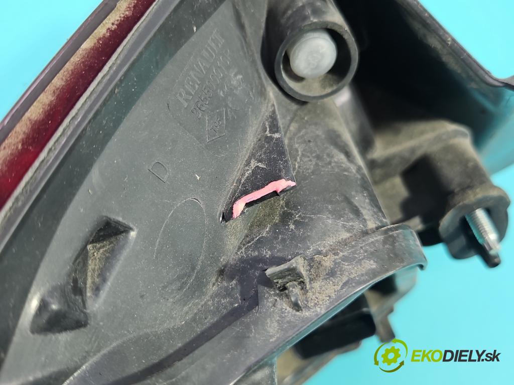 Renault Megane III 2008-2016 2.0 Tce 179KM manual 132 kW 1998 cm3 5- svetlo / reflektor zadné pravé 265500010R (Kľučka dverí ostatné)