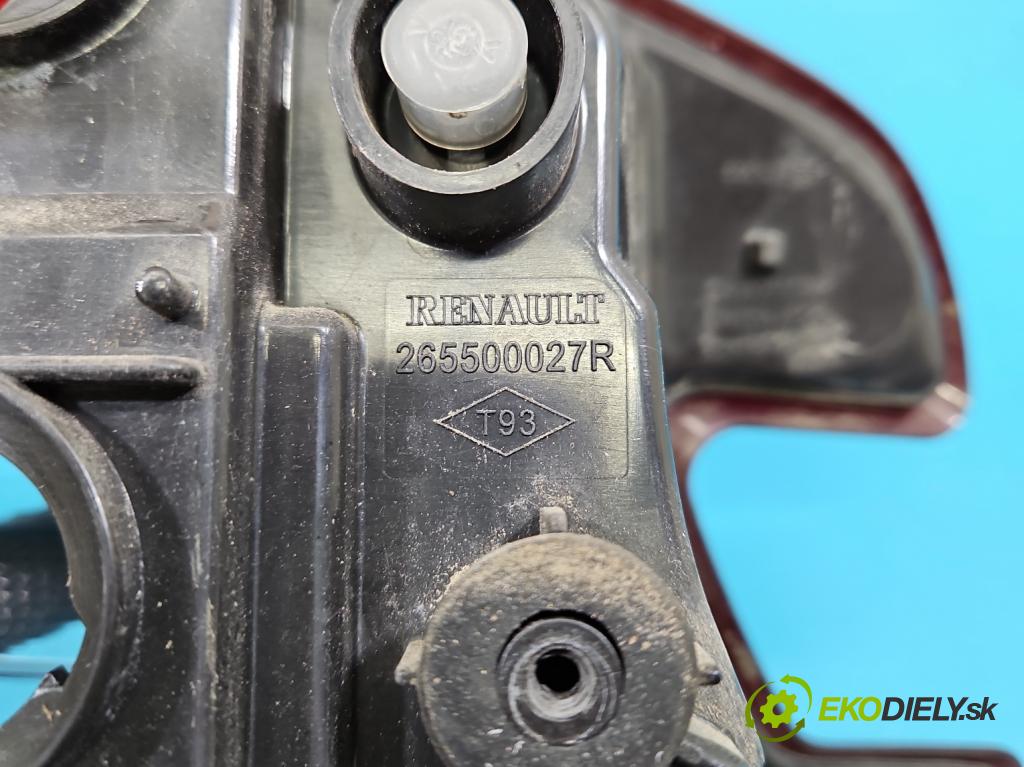 Renault Megane III 2008-2016 2.0 Tce 179KM manual 132 kW 1998 cm3 5- svetlo / reflektor zadné pravé  (Kľučka dverí ostatné)