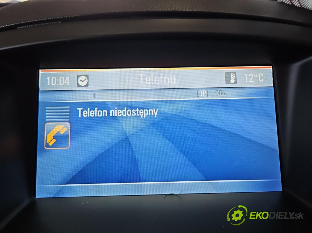 Opel Insignia A 2008-2017 2.0 cdti 160 HP manual 118 kW 1956 cm3 5- Zobrazit: 95196687 (Prístrojová doska)