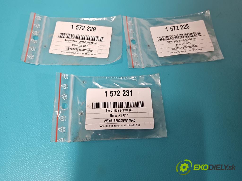 Bmw iX1 U11 0.0 elektrický: 272 HP automatic 200 kW 1 cm3 5- tlmič predné pravý 22374186 (Kľučka dverí ostatné)