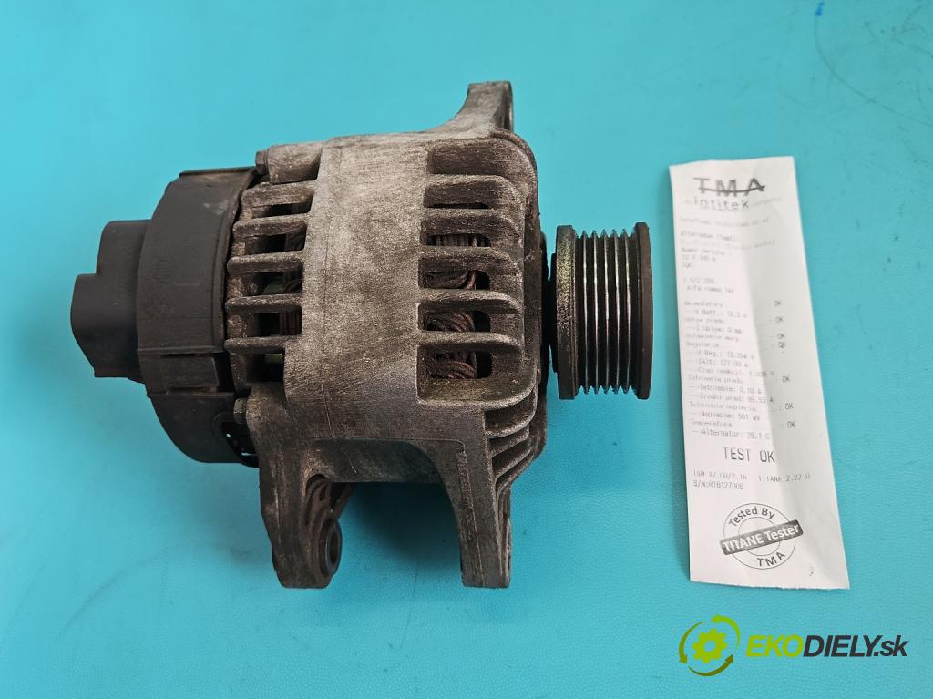 Alfa romeo 147 1.9 jtd 120 HP manual 88 kW 1910 cm3 3- Alternator 46782213 (Alternátor)