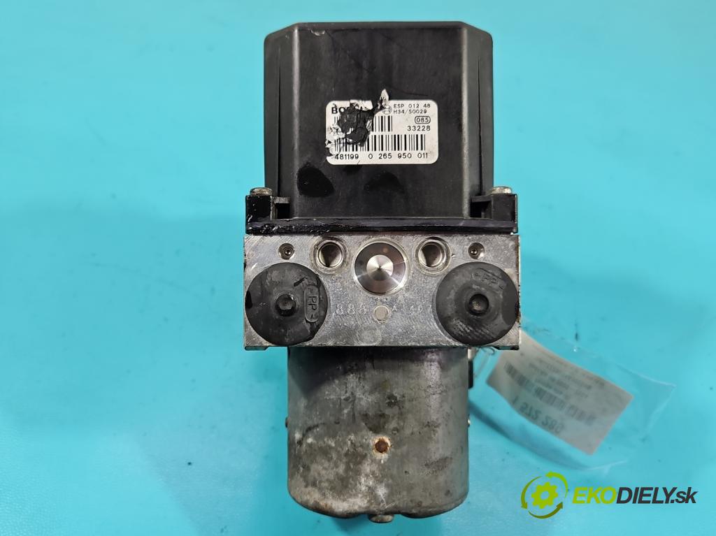 Audi A4 B6 2000-2004 1.9 tdi 131 hp manual 96 kW 1896 cm3 5- čerpadlo abs 0265950011 (Pumpa ABS)