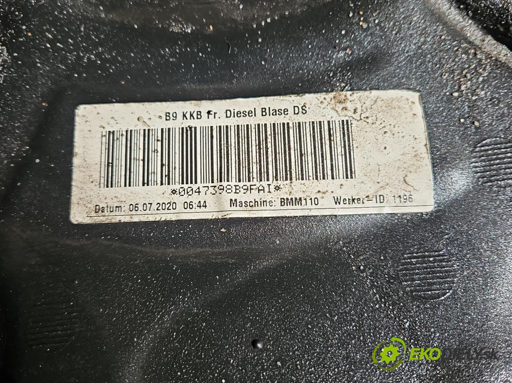 Audi A4 B9 2015-2024 2.0 TDI 190 HP automatic 140 kW 1968 cm3 5- Nádrž: palivo 8W0201021EL (Palivová nádrž)