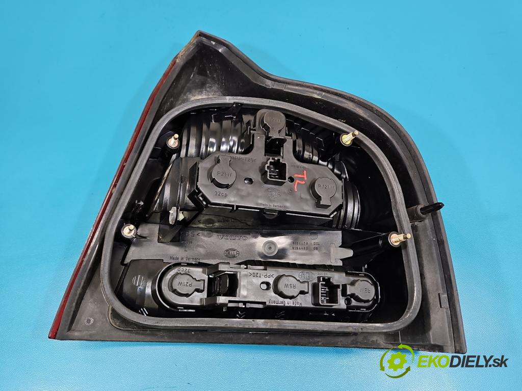 Volvo S80 I 1998-2006 2.8 T6 B6284T 272 HP automatic 200 kW 2800 cm3 4- svetlo / reflektor zadné ľavé 9154480 (Kľučka dverí ostatné)