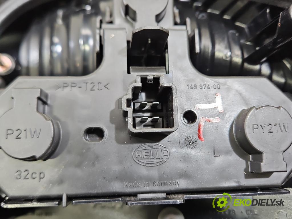 Volvo S80 I 1998-2006 2.8 T6 B6284T 272 HP automatic 200 kW 2800 cm3 4- svetlo / reflektor zadné ľavé 9154480 (Kľučka dverí ostatné)