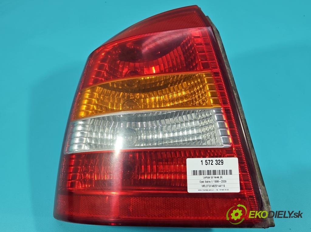 Opel Astra II 1998-2009 1.6 8V 84KM manual 62 kW 1598 cm3 5- svetlo / reflektor zadné ľavé 90521542 (Kľučka dverí ostatné)