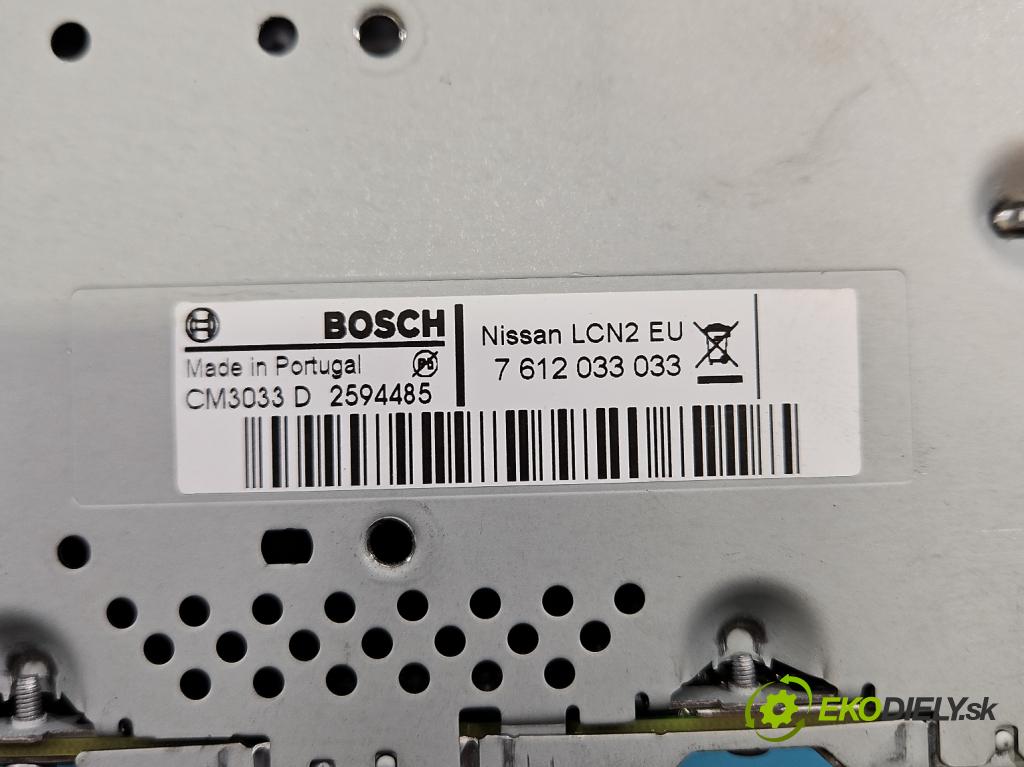 Nissan Juke I 2010-2019 1.5 dci K9K 110 HP manual 81 kW 1461 cm3 5- Radio originál 7612033033