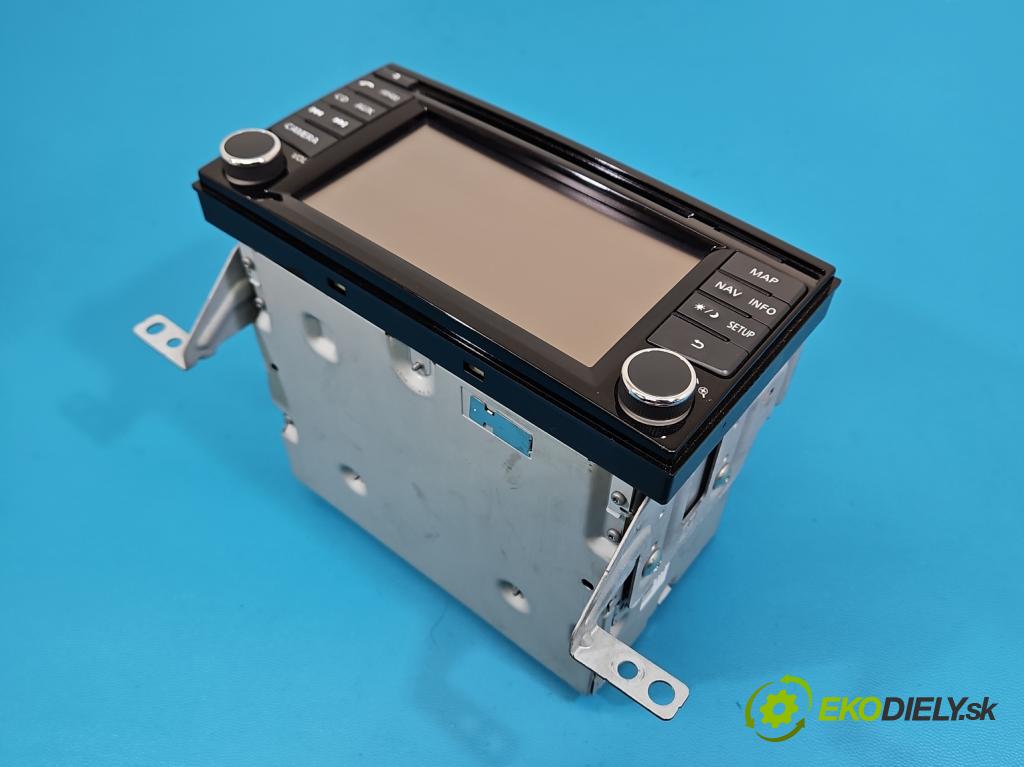 Nissan Juke I 2010-2019 1.5 dci K9K 110 HP manual 81 kW 1461 cm3 5- Radio originál 7612033033