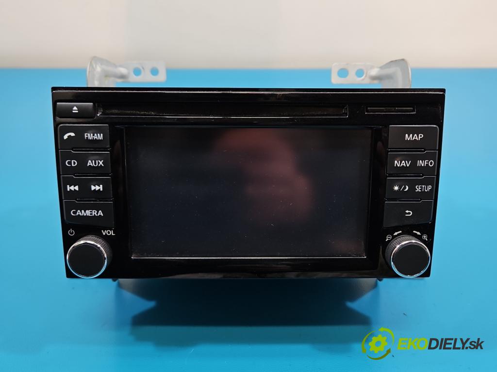 Nissan Juke I 2010-2019 1.5 dci K9K 110 HP manual 81 kW 1461 cm3 5- Radio originál 7612033033