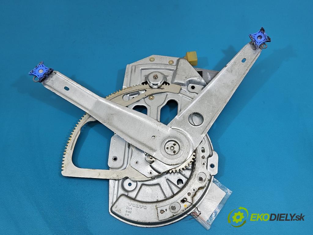 Volvo S80 I 1998-2006 2.8 T6 B6284T 272 HP automatic 200 kW 2800 cm3 4- mechanizmus okna predné pravý