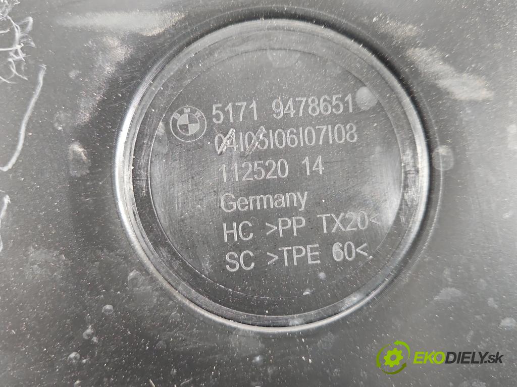 Bmw iX1 U11 0.0 elektrický: 272 HP automatic 200 kW 1 cm3 5- torpédo 9478651 (Torpédo (plast pod čelným sklom))