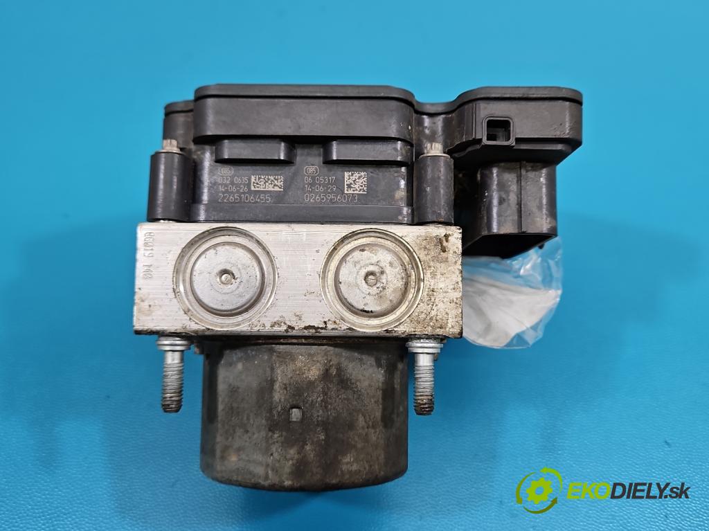 Skoda Fabia II 2007-2014 1.6 tdi CAYA 105 HP manual 77 kW 1598 cm3 5- čerpadlo abs 0265956073 (Pumpa ABS)