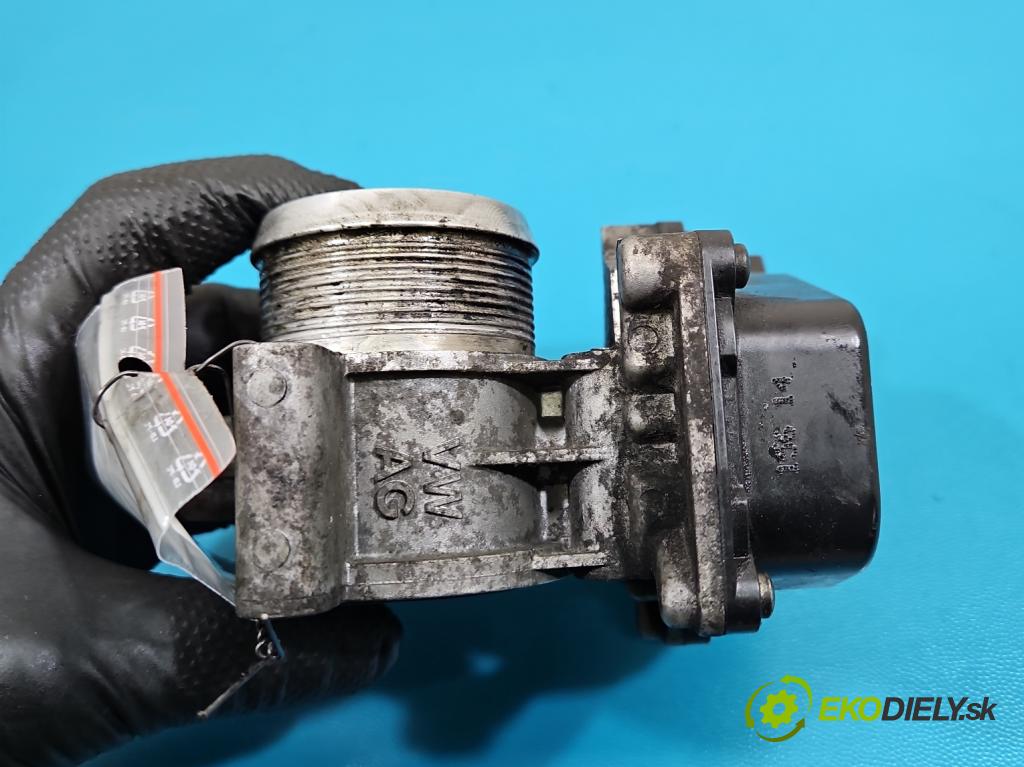 Skoda Fabia II 2007-2014 1.6 tdi CAYA 105 hp manual 77 kW 1598 cm3 5- škrticí klapka 03L128063AD (Škrticí klapka)