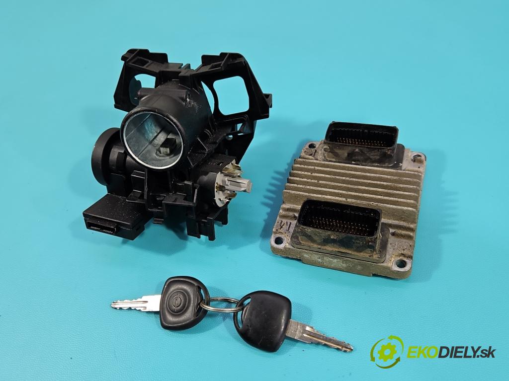 Opel Astra II 1998-2009 1.6 8V 84KM manual 62 kW 1598 cm3 5- riadiaca jednotka motora 09353509