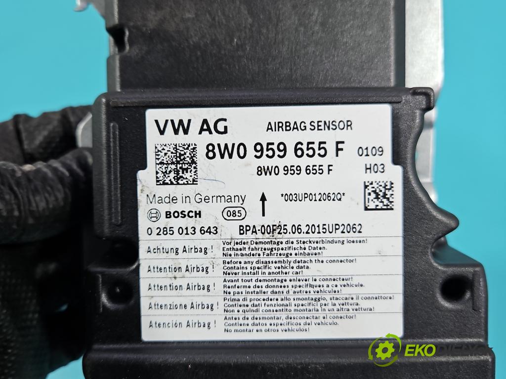 Audi A4 B9 2015-2024 2.0 TDI 190 HP automatic 140 kW 1968 cm3 5- riadiaca jednotka vankúše: 8W0959655F