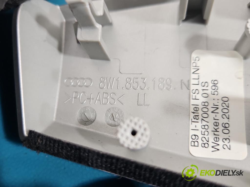Audi A4 B9 2015-2024 2.0 TDI 190 HP automatic 140 kW 1968 cm3 5- lišta ozdobná vnitŕní: 8W1853190