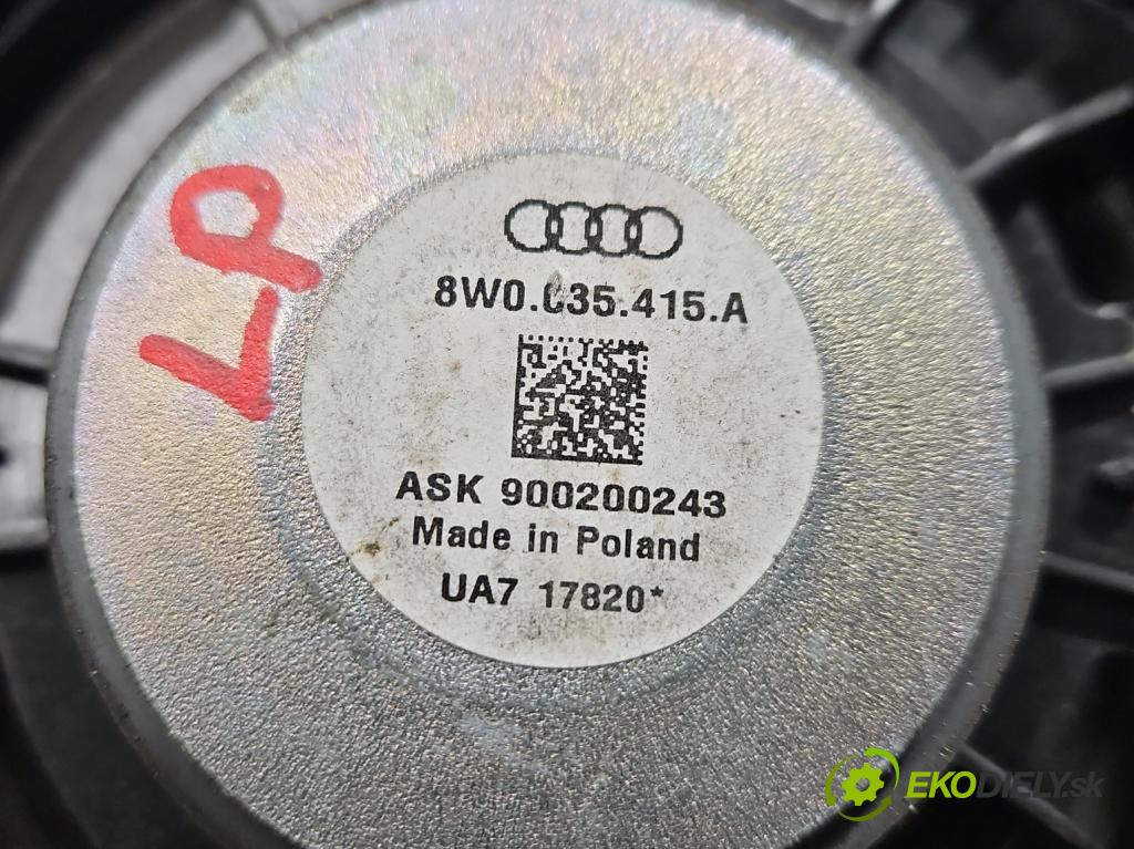 Audi A4 B9 2015-2024 2.0 TDI 190 HP automatic 140 kW 1968 cm3 5- reproduktory komplet 8W5035411