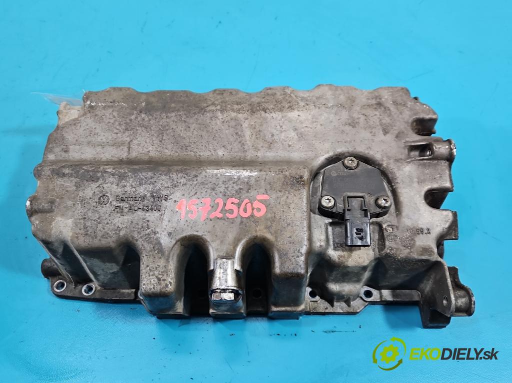 Skoda Fabia II 2007-2014 1.6 tdi CAYA 105 HP manual 77 kW 1598 cm3 5- vaňa olejová 03G103603 (Olejová vaňa)