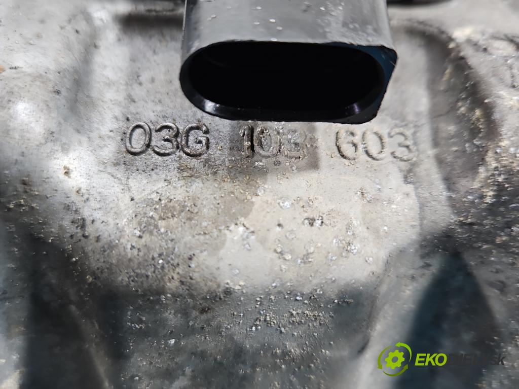 Skoda Fabia II 2007-2014 1.6 tdi CAYA 105 hp manual 77 kW 1598 cm3 5- vana olejová 03G103603 (Olejová vana)