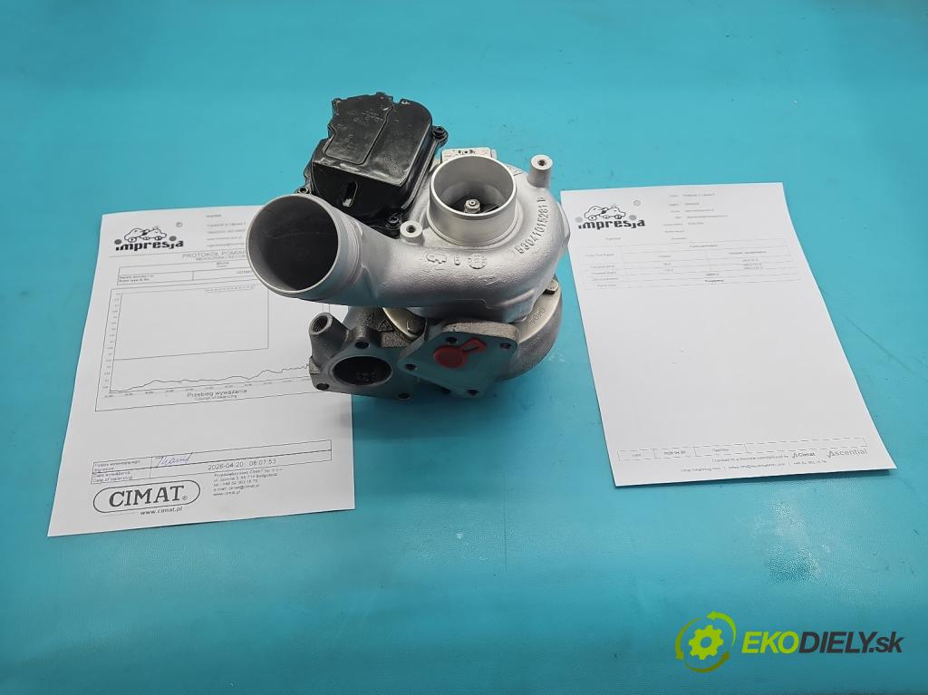 Audi A4 B7 2004-2008 3.0 tdi BKN: 204 hp automatic 150 kW 2967 cm3 5- Turbodmychadlo repasováno BV50-0054
