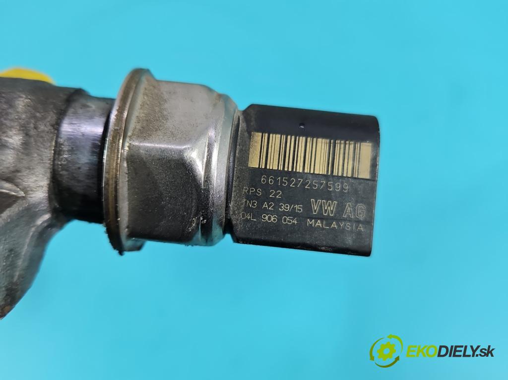 Vw Passat B8 2014 - 2.0 tdi 150 HP automatic 110 kW 1968 cm3 5- lišta vstrekovacia 04L089G (Vstrekovacia lišta)