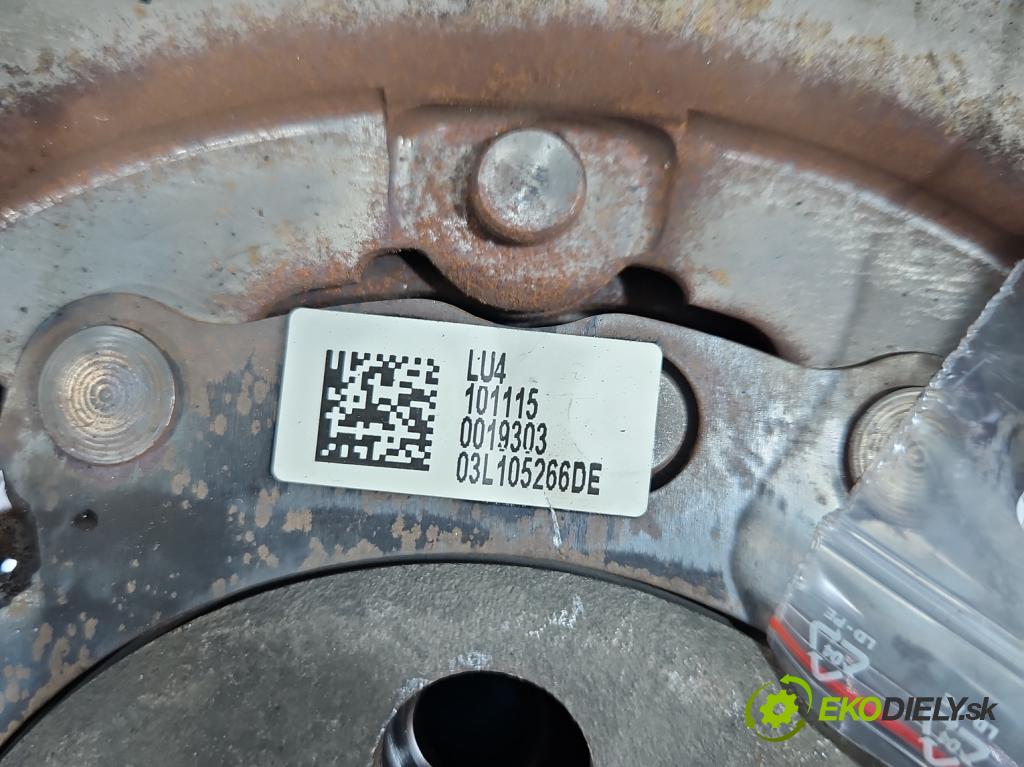 Vw Passat B8 2014 - 2.0 tdi 150 HP automatic 110 kW 1968 cm3 5- koleso hojdačka: 03L105266DE (Zotrvačník)