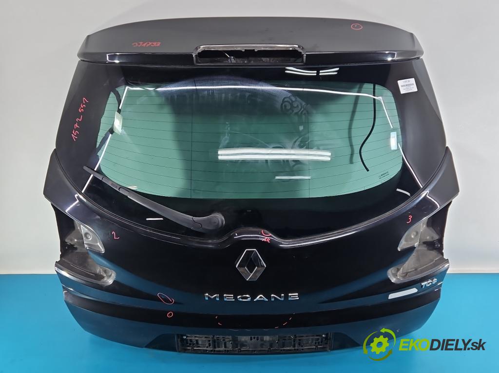 Renault Megane III 2008-2016 2.0 Tce 179KM manual 132 kW 1998 cm3 5- zadna kufor  (Kapota zadná (kufor))