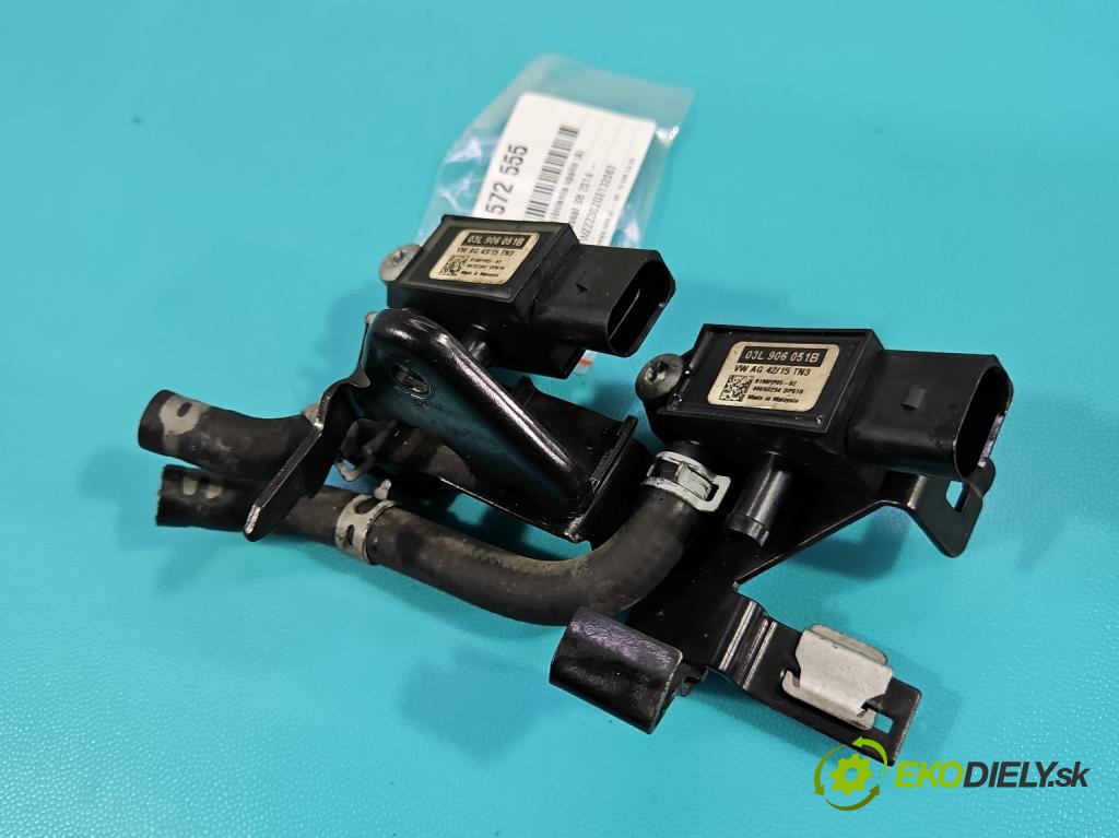 Vw Passat B8 2014 - 2.0 tdi 150 HP automatic 110 kW 1968 cm3 5- snímač tlak: výfukové 03L906051B