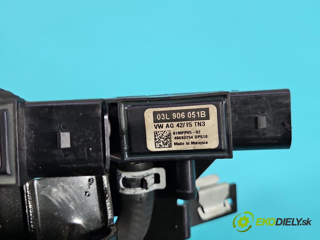 Vw Passat B8 2014 - 2.0 tdi 150 HP automatic 110 kW 1968 cm3 5- snímač tlak: výfukové 03L906051B