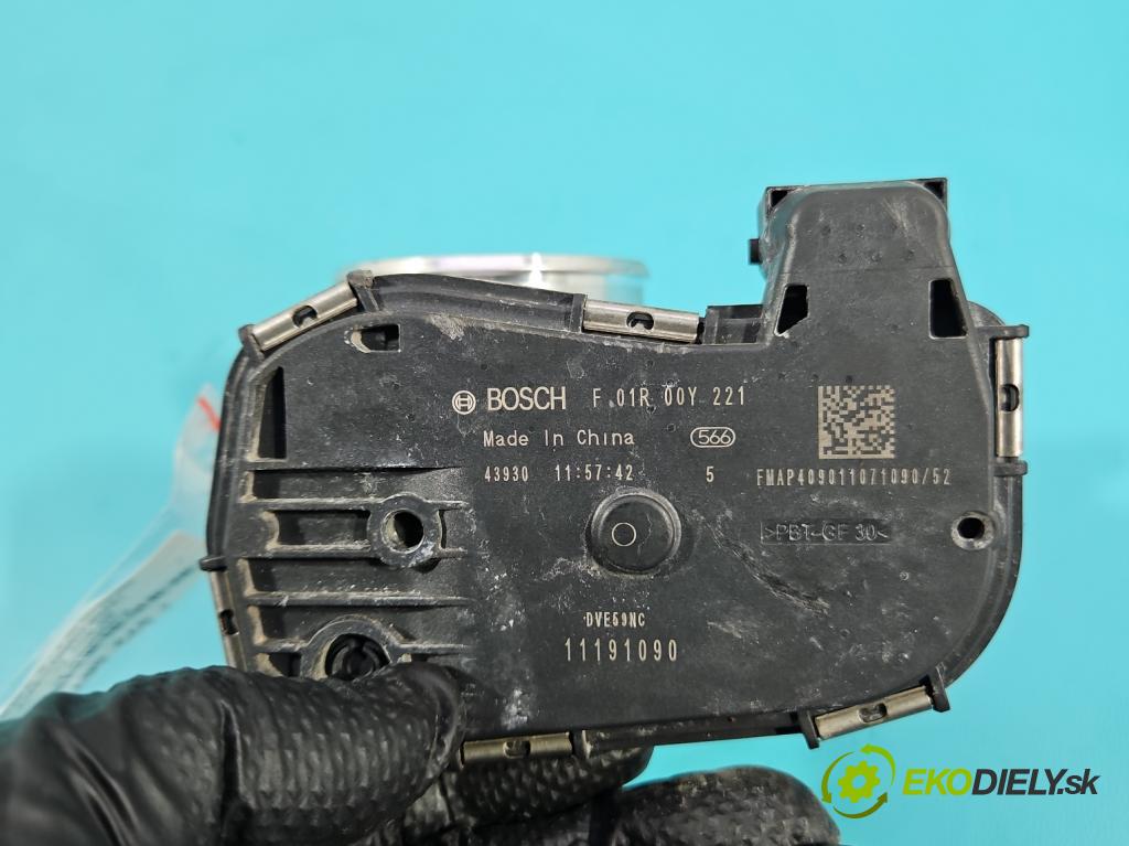 MG MG3  24- 1.5 16V 102 HP automatic 75 kW 1498 cm3 5- klapka F01R00Y221 (Škrtiaca klapka)