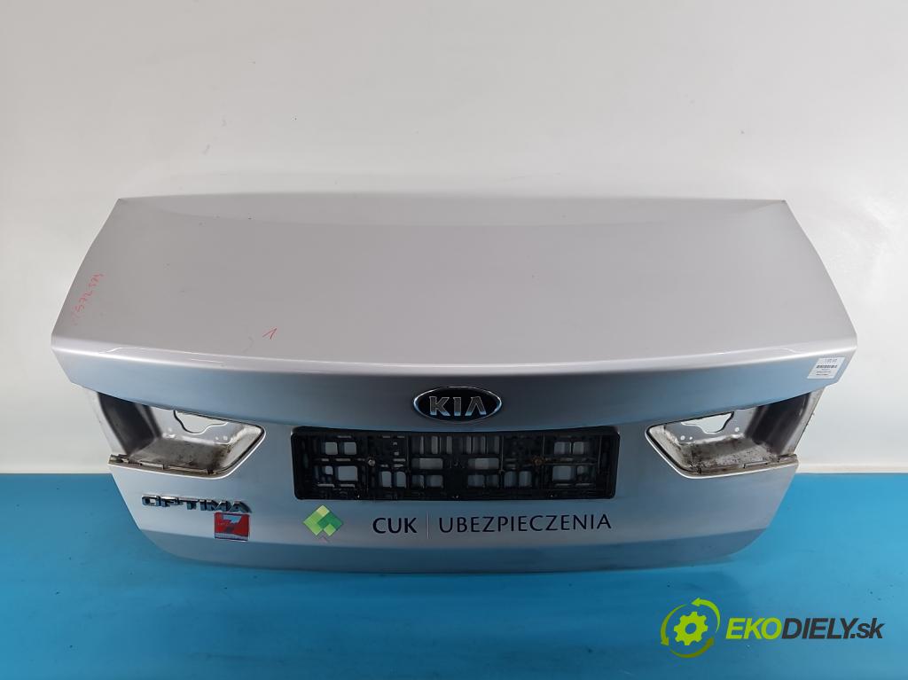 Kia Optima IV 2015-2020 1.6 T-GDI: 180 HP automatic 132.4 kW 1591 cm3 4- zadna kufor  (Kapota zadná (kufor))