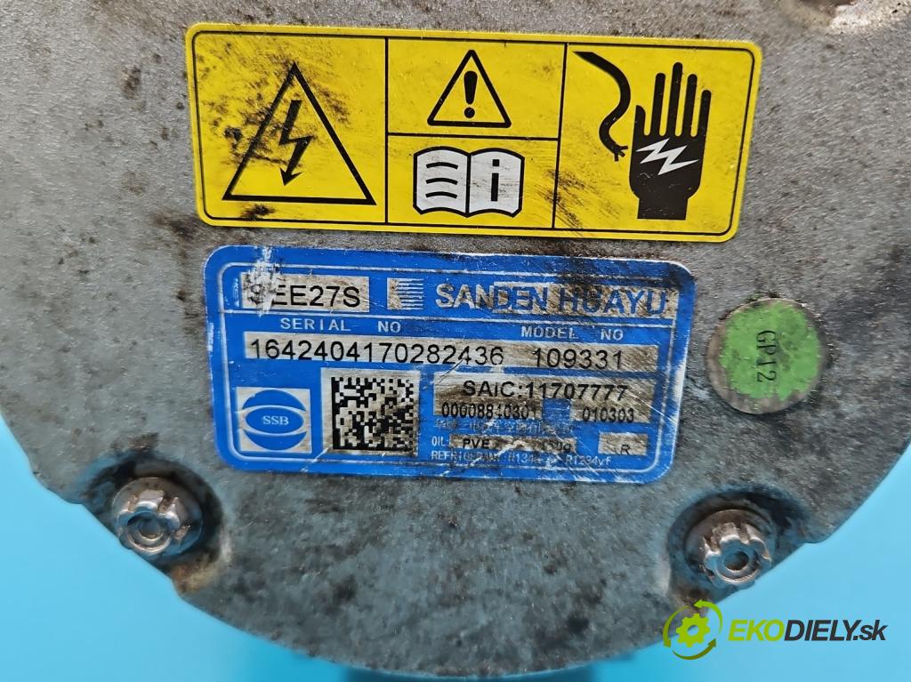 MG MG3  24- 1.5 16V 102 HP automatic 75 kW 1498 cm3 5- Kompresor: klimatizácie 11707777 (Kompresor klimatizácie)