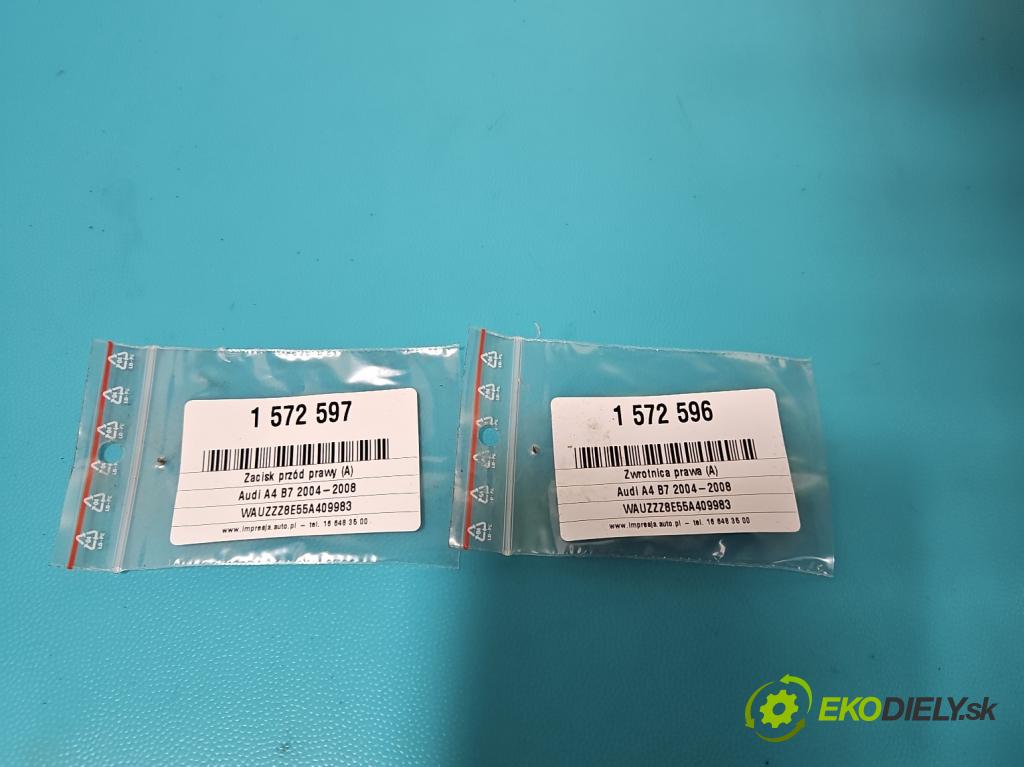 Audi A4 B7 2004-2008 3.0 tdi BKN: 204 HP automatic 150 kW 2967 cm3 5- brzdič predné pravý  (Kľučka dverí ostatné)