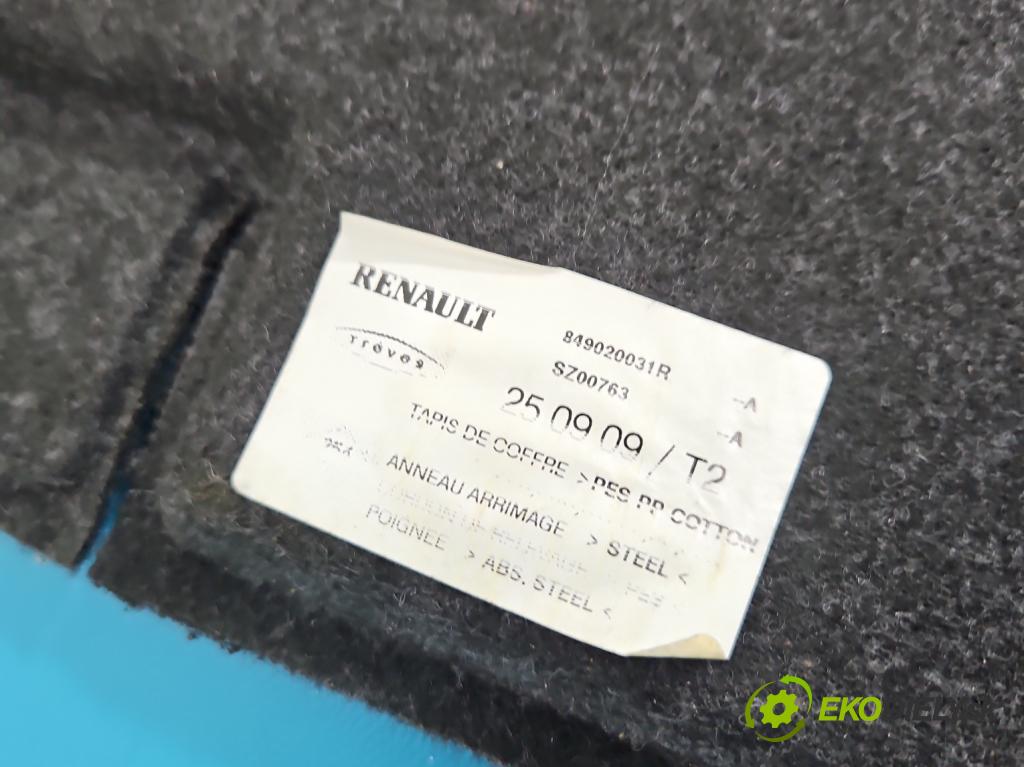 Renault Megane III 2008-2016 2.0 Tce 179KM manual 132 kW 1998 cm3 5- koberec do auta kufra: 849020031R