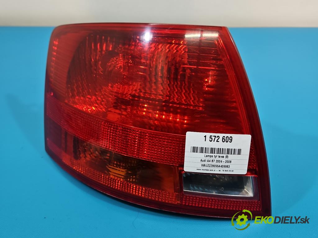 Audi A4 B7 2004-2008 3.0 tdi BKN: 204 HP automatic 150 kW 2967 cm3 5- svetlo / reflektor zadné ľavé  (Kľučka dverí ostatné)