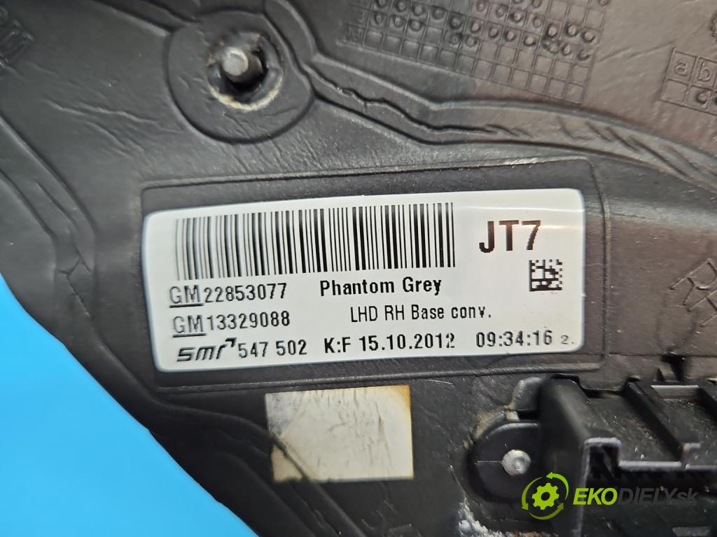 Opel Insignia A 2008-2017 2.0 cdti 160 HP manual 118 kW 1956 cm3 5- zrkadlo pravé 13329088 (Kľučka dverí ostatné)