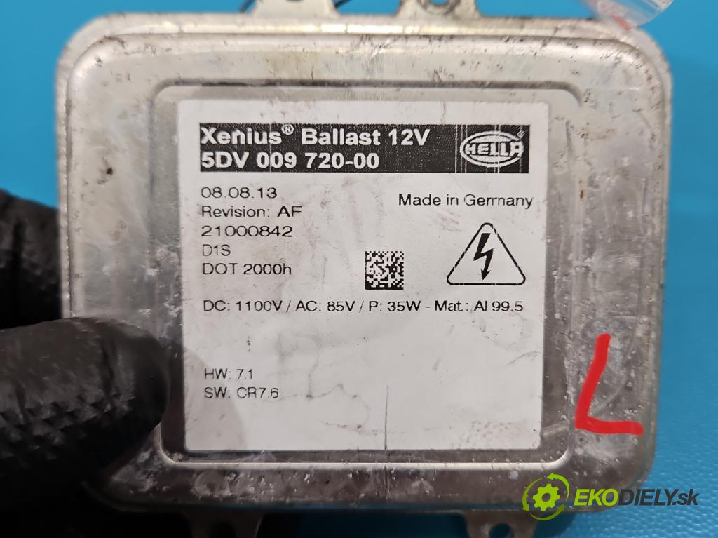 Opel Insignia A 2008-2017 2.0 cdti 160 HP manual 118 kW 1956 cm3 5- střídač: xenon 5DV009720-00 (Riadiaca jednotka xenónu)