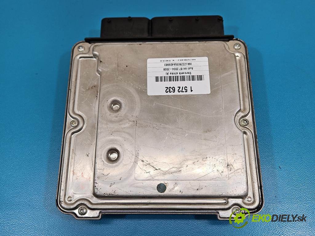 Audi A4 B7 2004-2008 3.0 tdi 204 hp automatic 150 kW 2967 cm3 5- řídící jednotka motoru 8E0907401AJ
