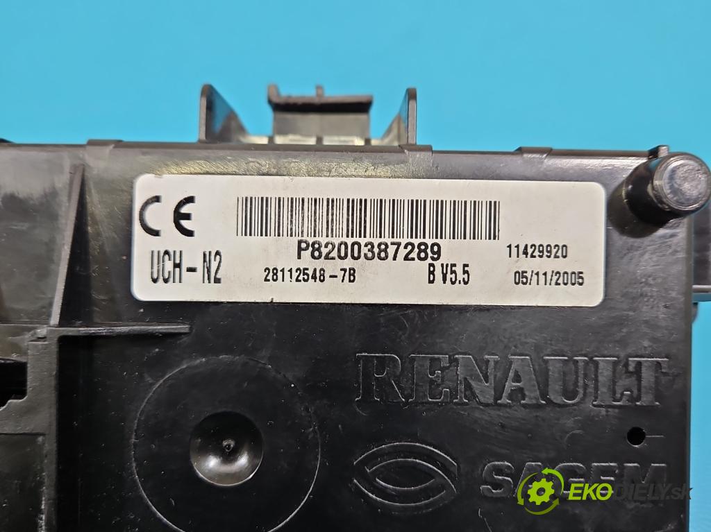 Renault Clio II 1998-2012 1.5 dci 82 hp manual 60 kW 1461 cm3 5- řídící jednotka P8200387289