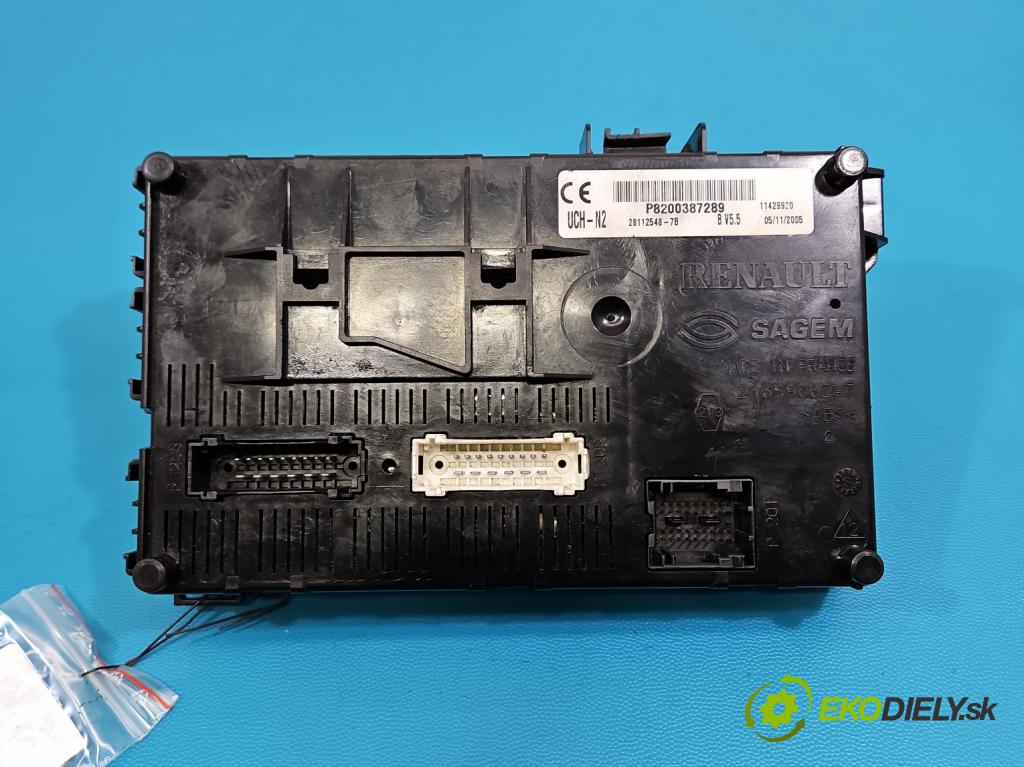 Renault Clio II 1998-2012 1.5 dci 82 hp manual 60 kW 1461 cm3 5- řídící jednotka P8200387289