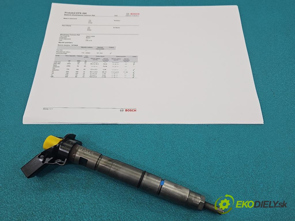 Audi A4 B7 2004-2008 3.0 tdi BKN: 204 HP automatic 150 kW 2967 cm3 5- vstrek 0445115004 (Vstrekovač paliva)