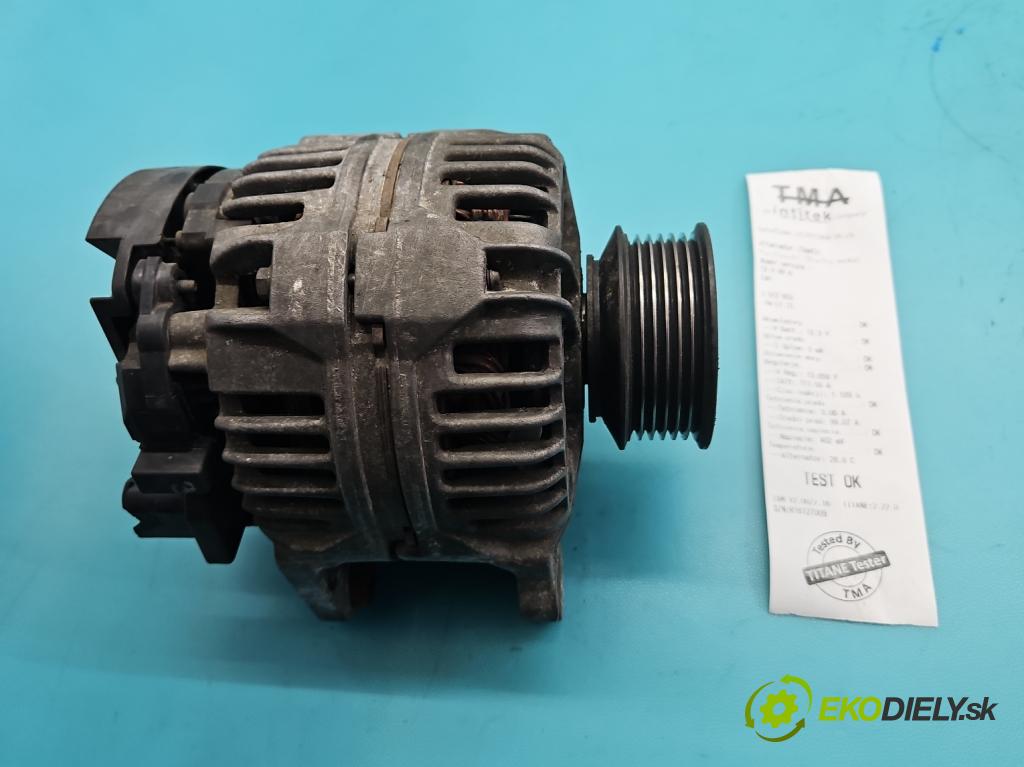 Vw LT II 1996-2006 2.5 tdi 109 HP manual 80 kW 2461 cm3 5- Alternator 0124325004 (Alternátor)