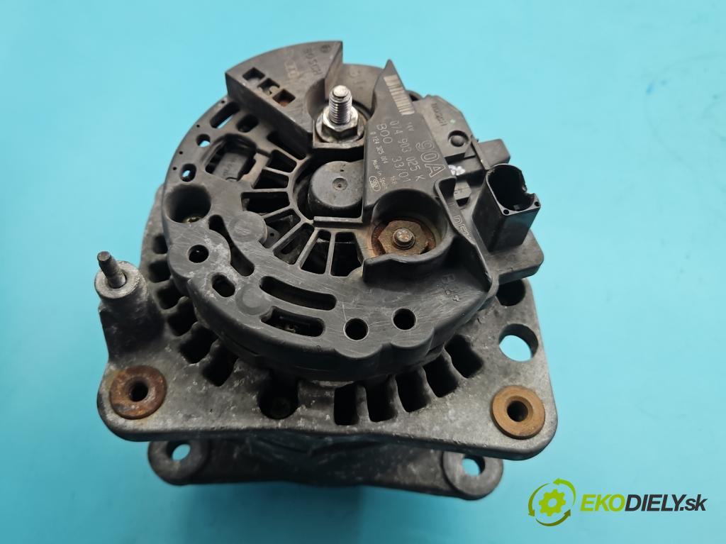 Vw LT II 1996-2006 2.5 tdi 109 HP manual 80 kW 2461 cm3 5- Alternator 0124325004 (Alternátor)