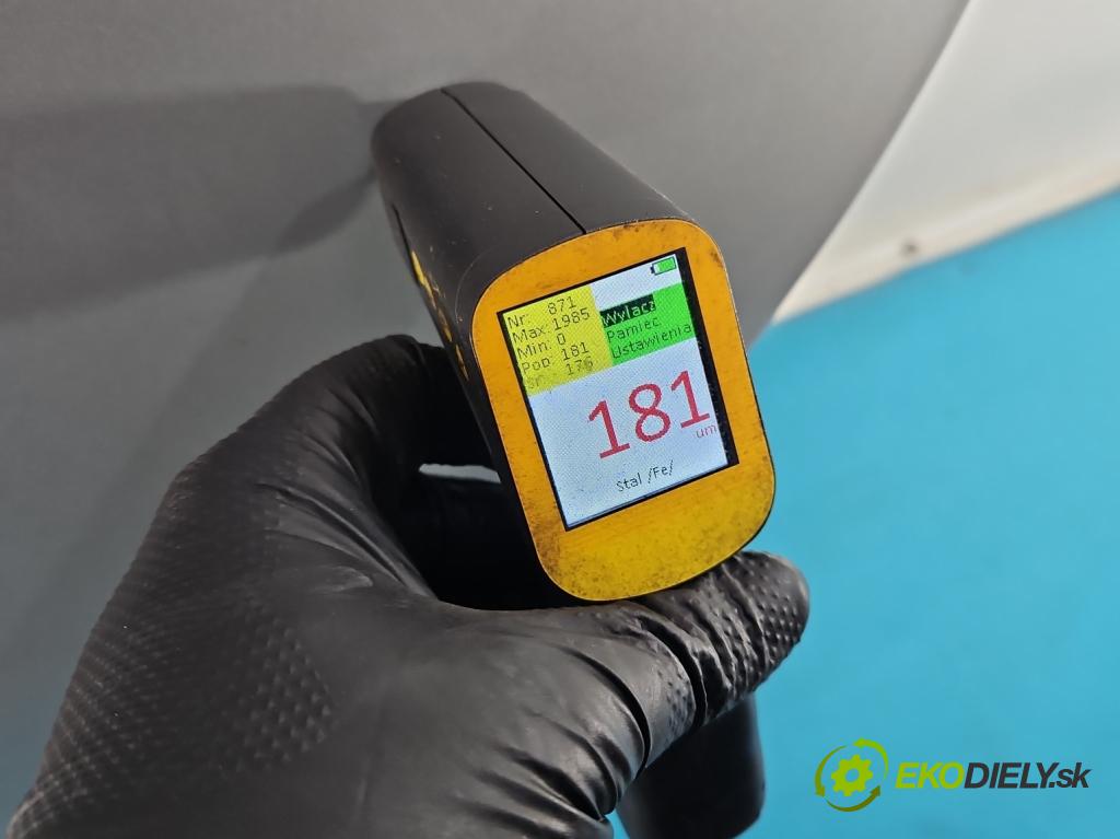 Toyota Auris II 2012-2018 1.6 16V 132 HP manual 97 kW 1598 cm3 5- dvere zadné ľavé (Kľučka dverí ostatné)