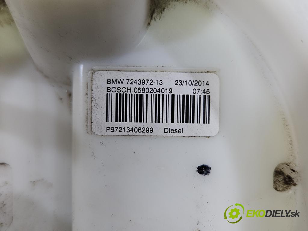 Bmw 3 F30 2011-2018 2.0d N47D20 184hp automatic 135 kW 1995 cm3 5- čerpadlo palivo 7243972