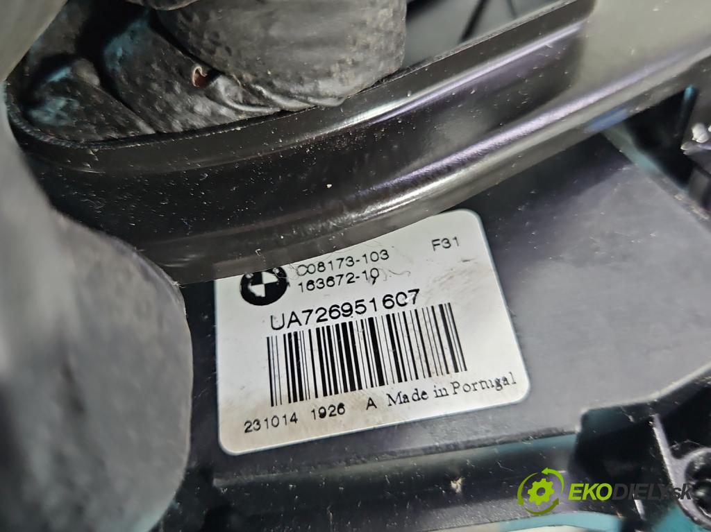 Bmw 3 F30 2011-2018 2.0d N47D20 184hp automatic 135 kW 1995 cm3 5- zámok kufrové dvere zadné 726951607