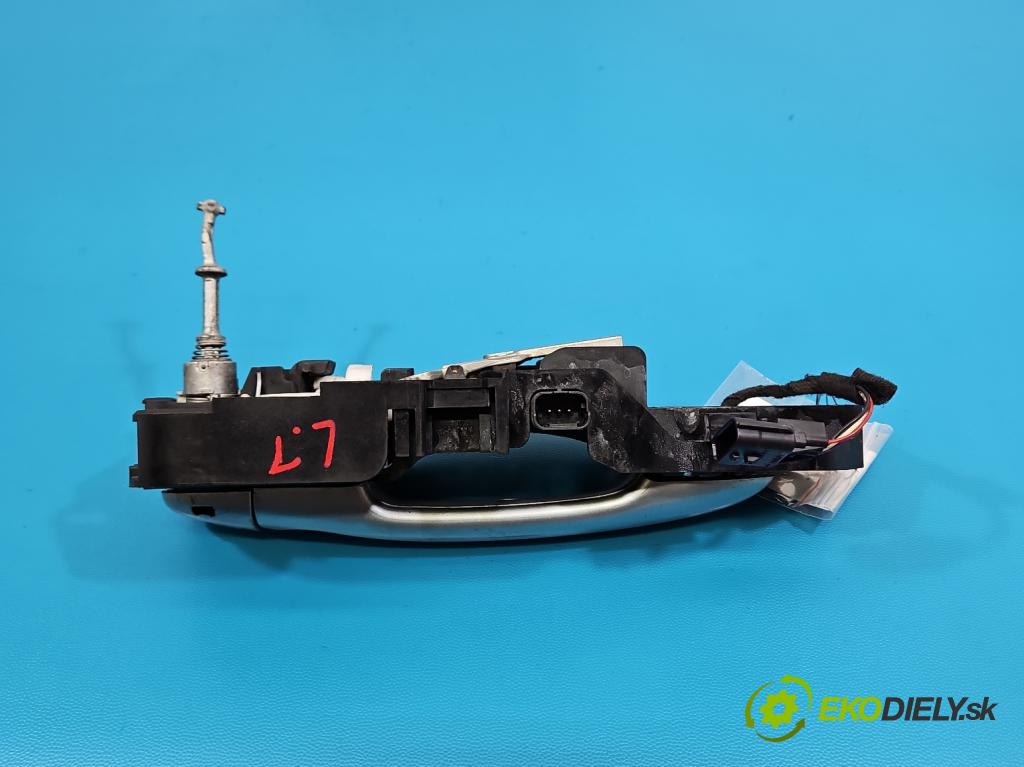 Renault Megane III 2008-2016 2.0 Tce 179KM manual 132 kW 1998 cm3 5- rukoväť predné ľavé mimo: 806070033R (Kľučka dverí vonkajšia predná ľavá)