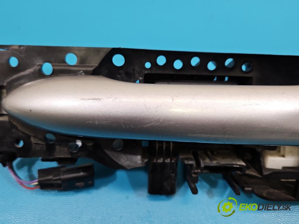 Renault Megane III 2008-2016 2.0 Tce 179KM manual 132 kW 1998 cm3 5- rukoväť predné ľavé mimo: 806070033R (Kľučka dverí vonkajšia predná ľavá)